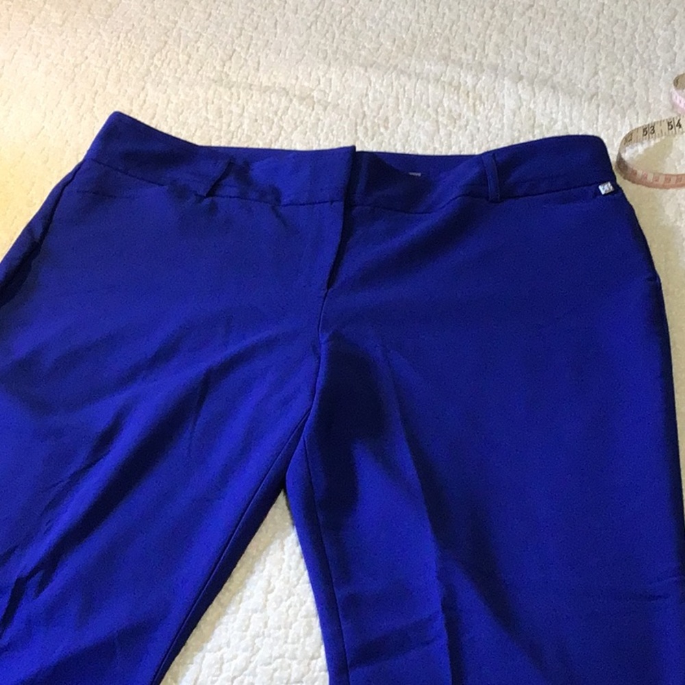 Ivanka Trump Royal Blue Ankle Pants 16
